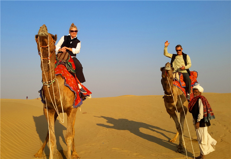 Ride a Camel in the Thar Desert