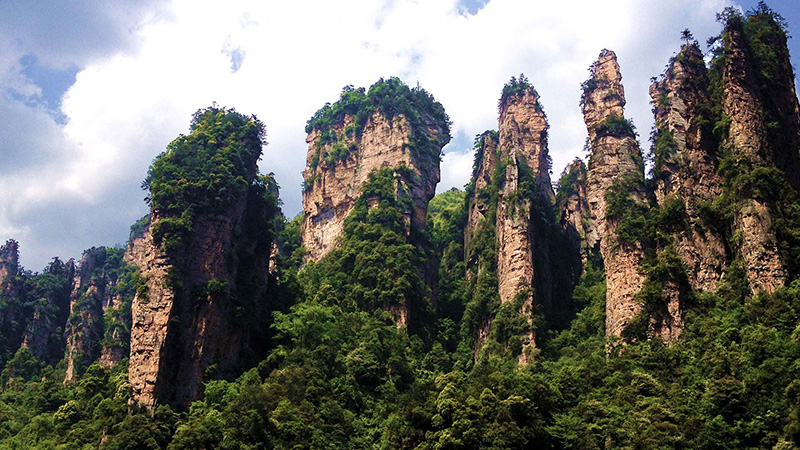 Sandstone Forest in Zhangjiajie
