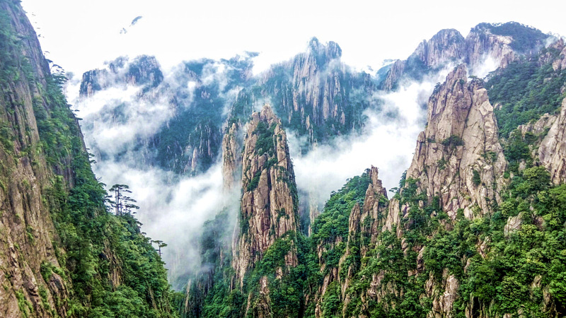 West Sea Scenic Area in Huangshan