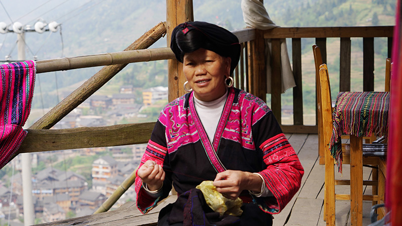 Long-hair Yao Woman