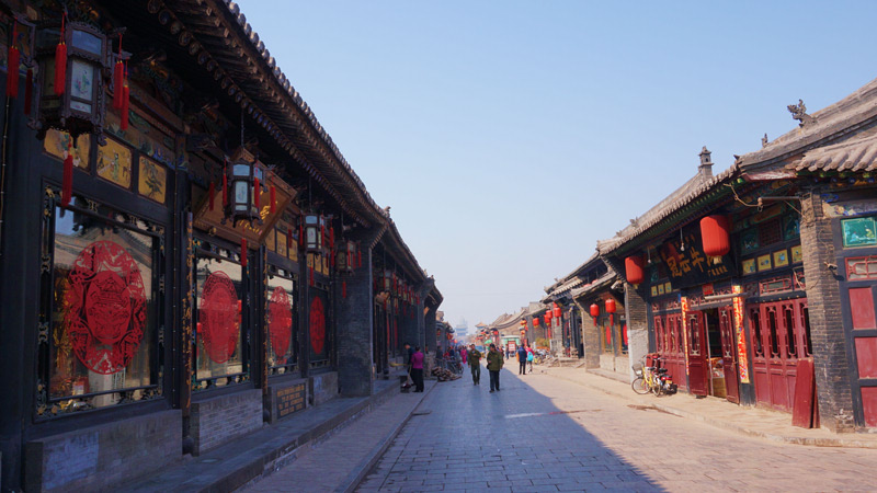 Ming and Qing Street in Pingyao 