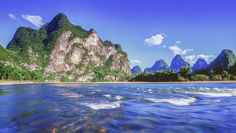 Li River Nine Horses Fresco Hill 