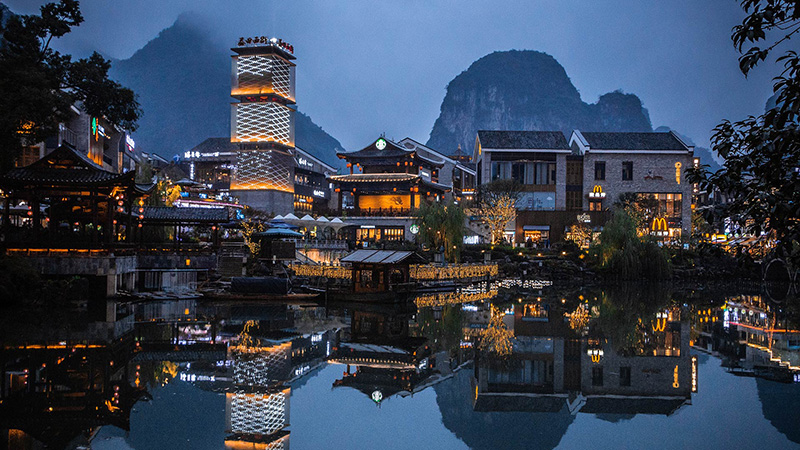 Yangshuo at Night