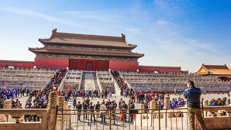 The peak season in Beijing