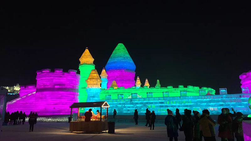 Ice Castle in Harbin Ice and Snow World