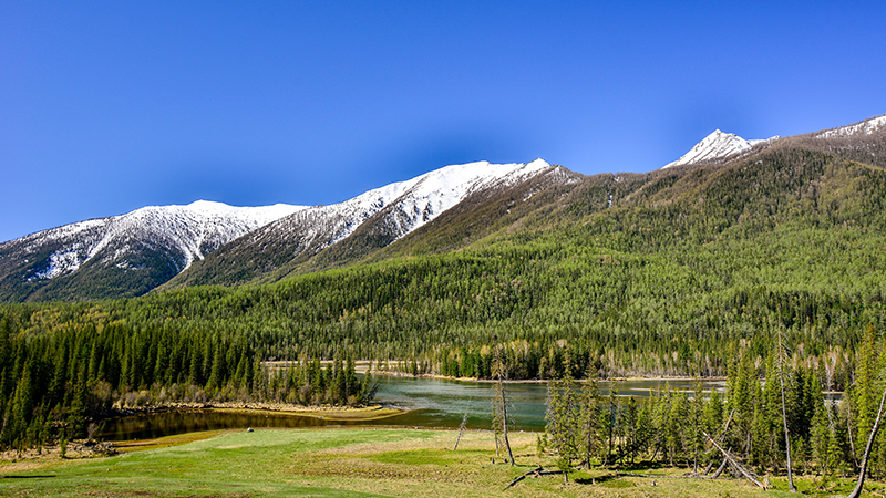 Kanas Lake in Xinjiang