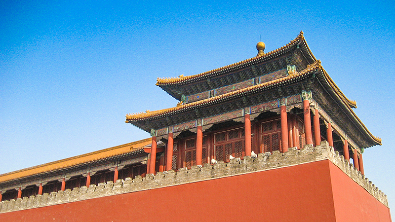 The Forbidden City in Beijing
