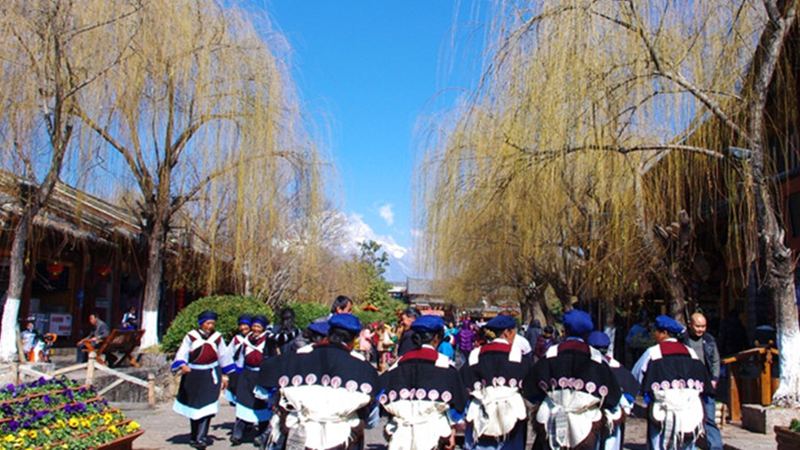Naxi people in Yunnan