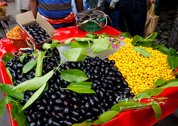 Fresh fruits in Delhi’s local market