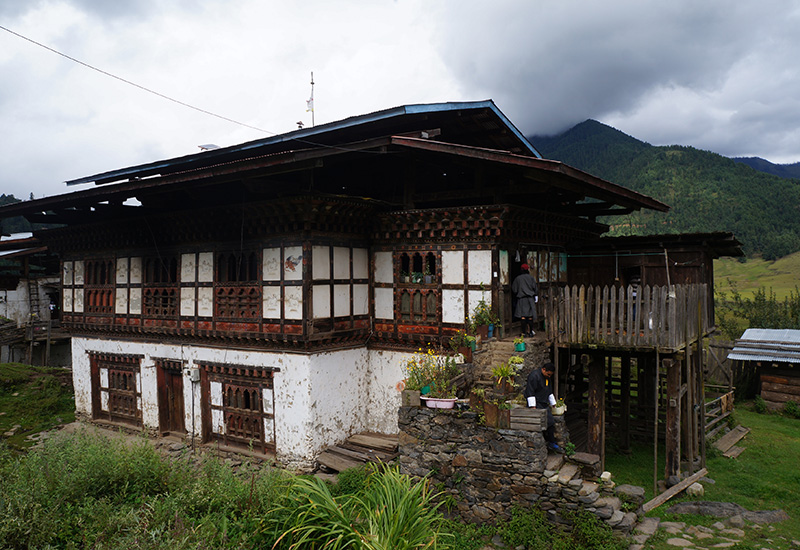 a normal Bhutanese family