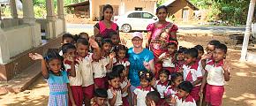 Sri Lankan school children
