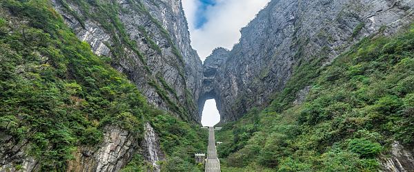 Tianmen Mountain in Zhangjiajie, Hunan
