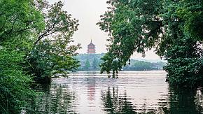 Cycling around Hangzhou