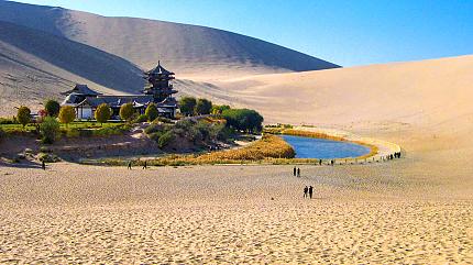 Crescent Lake, Dunhuang
