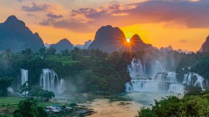 Detian Waterfall, Daxin