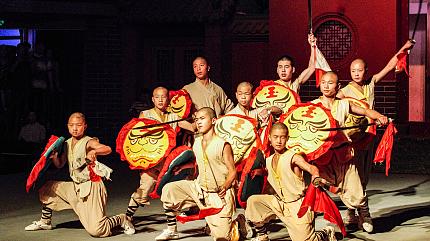 Kungfu Show & Lesson, Luoyang