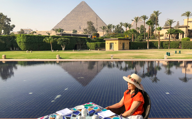 Admire the Pyramids in Your Room