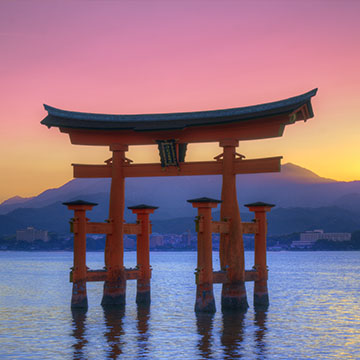 Itsukushima Shrine in Hiroshima
