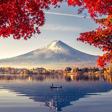 Mount Fuji in Japan
