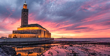 The Hassan II Mosque in Morocco