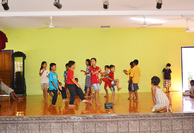 An orphanage in Siem Reap, Cambodia