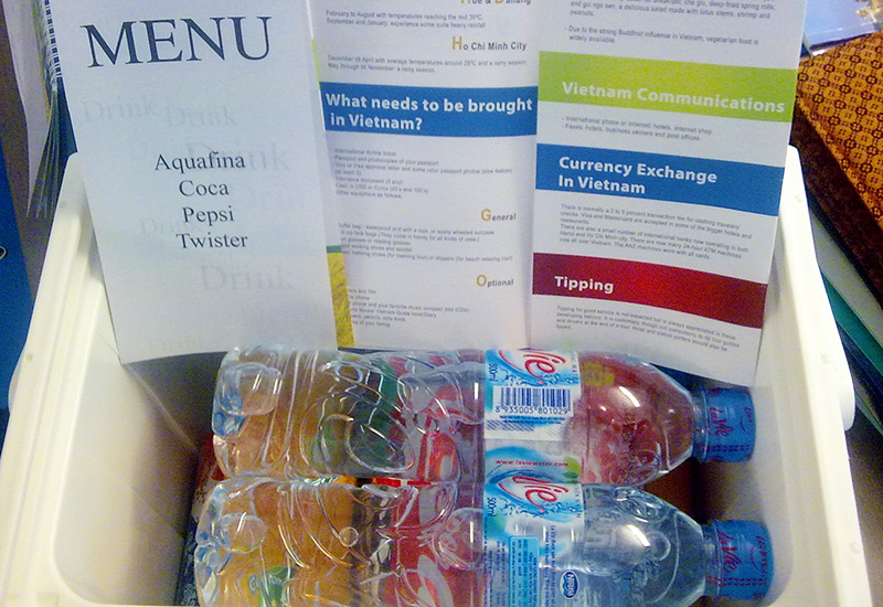 Refreshments for a Family Trip