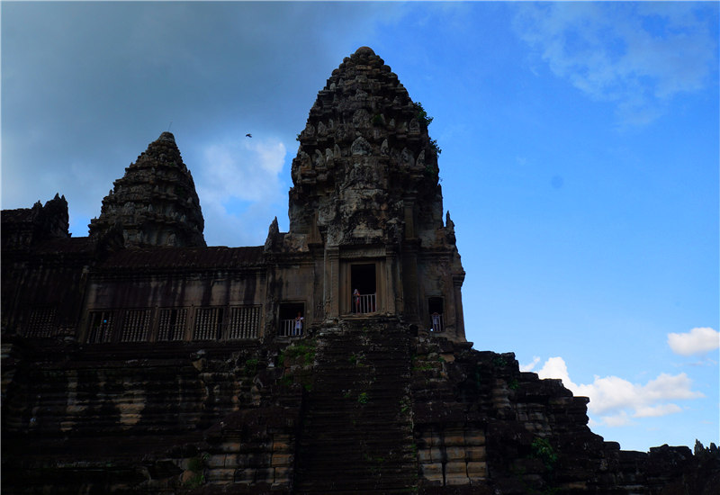 A magnificent building in the Angkor Wat