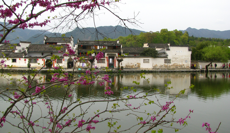 Hui-style Residences at Hongcun Ancient Village,Huangshan China