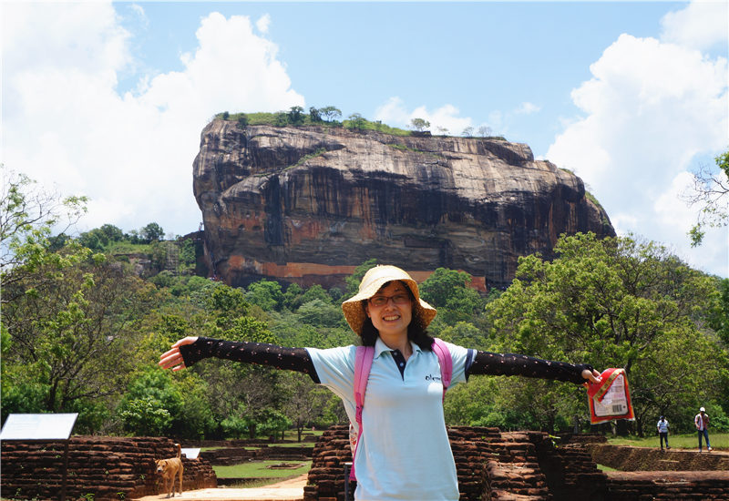 Odynovo travel consultant at Sigiriya