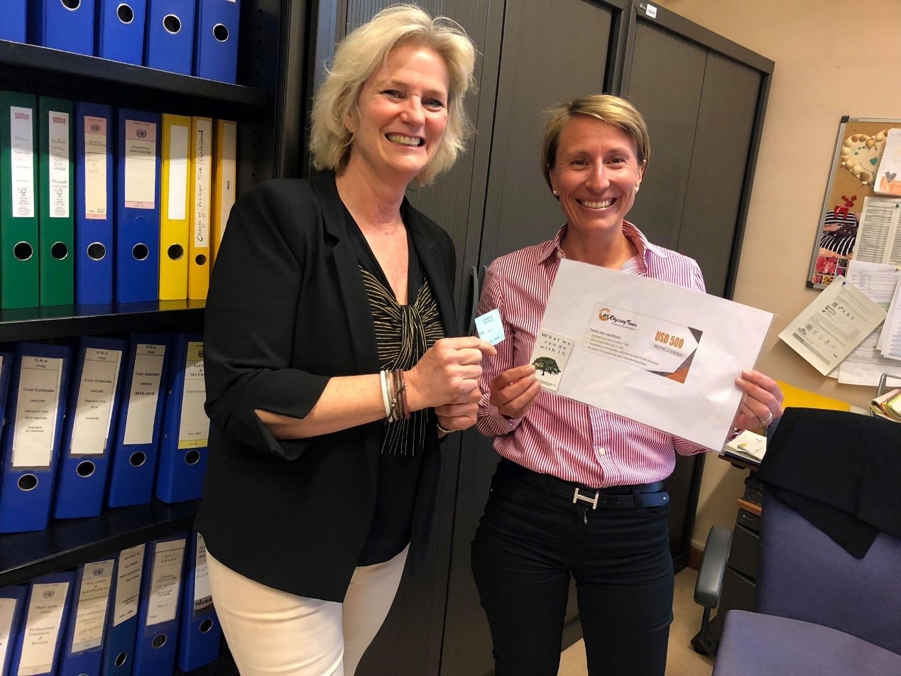 Raffle Winner Group Photo