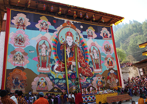 The Unfurling of Tangka in Bhutan