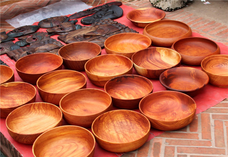 Wood Carvings in Laos