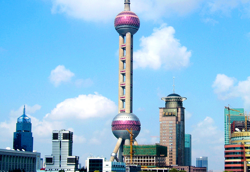The Bund in Shanghai