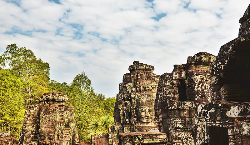 Bayon Temple in Cambodia