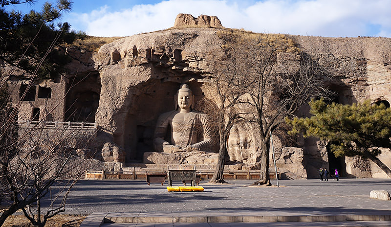 Buddha statue in Yungang Grottoes