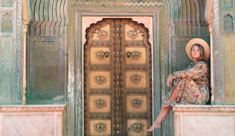 Pitam Niwas Chowk of City Palace India