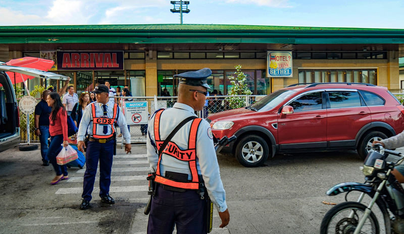 Dumaguete airport, the Philippines