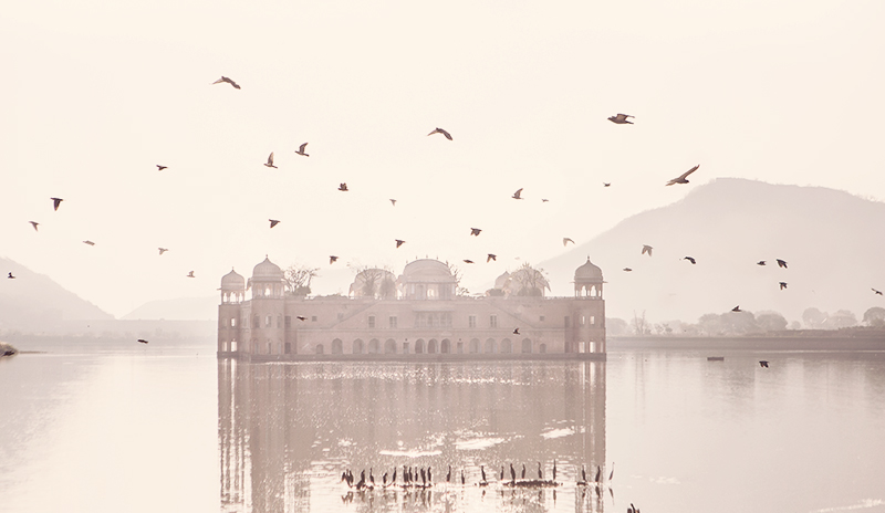 Jal Mahal the Water Palace in Jaipur