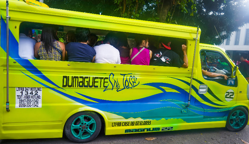 Jeepney in Dumaguete