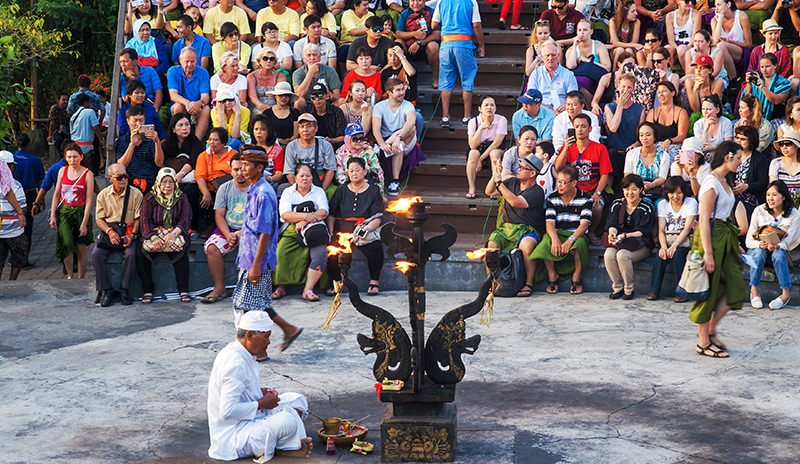 Kecak Dance in Indonesia