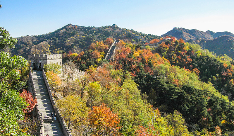 A day… on the Chinese Wall of Mutianyu