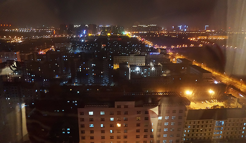 Night view of Datong City, Shanxi