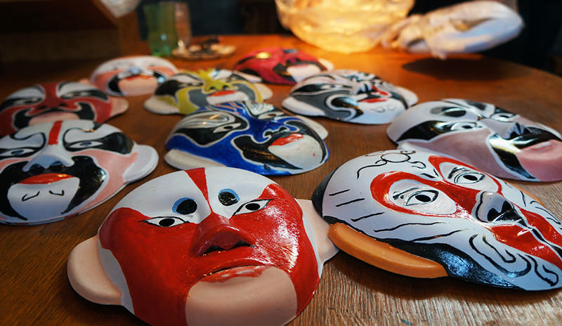 Peking Opera Mask Painting Class