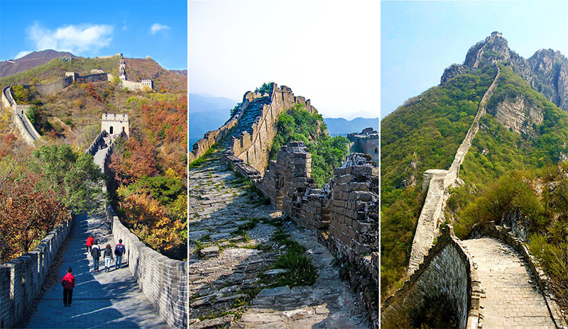 A day… on the Chinese Wall of Mutianyu