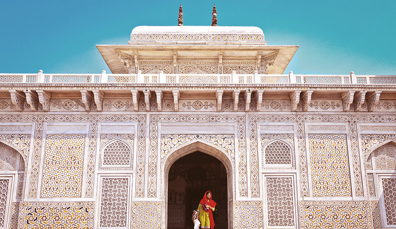 Tomb of I'timād-ud-Daulah in Agra