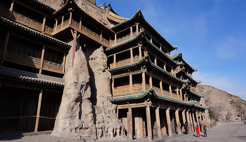 Wooden buildings of Yungang Grottoes