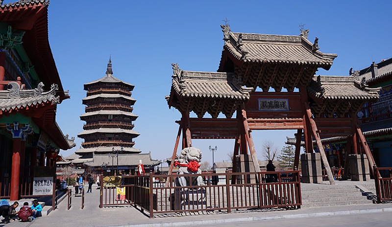 Wooden pagoda in Datong