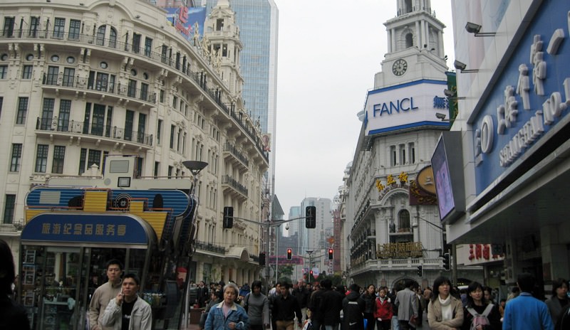 Nanjing Road in Shanghai