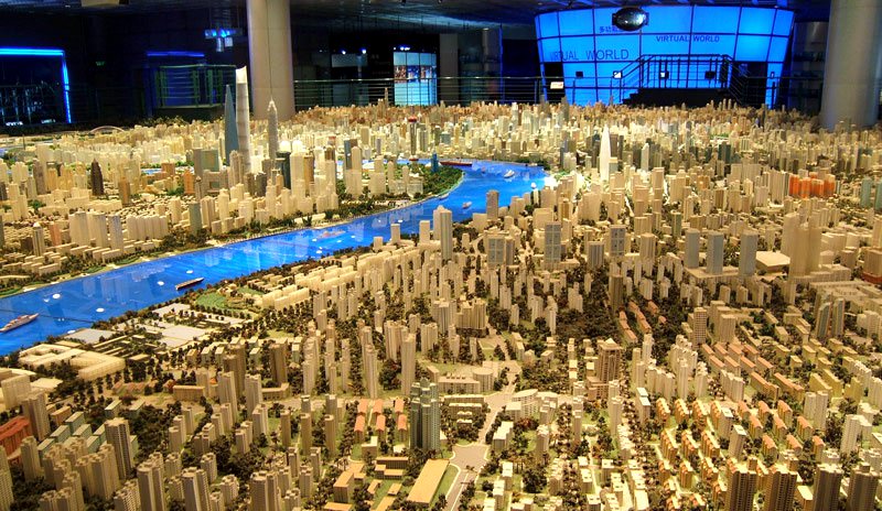  Shanghai Urban Planning Exhibition Hall