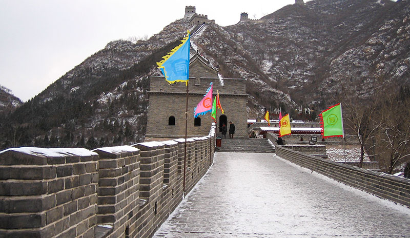 Snowy Great Wall